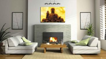 Buddha Art Design rectangular special Glass Picture!